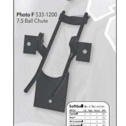 Baseball Chute Assembly