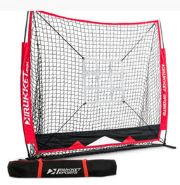 Filet de baseball/softball 5x5 avec cible de zone de frappe