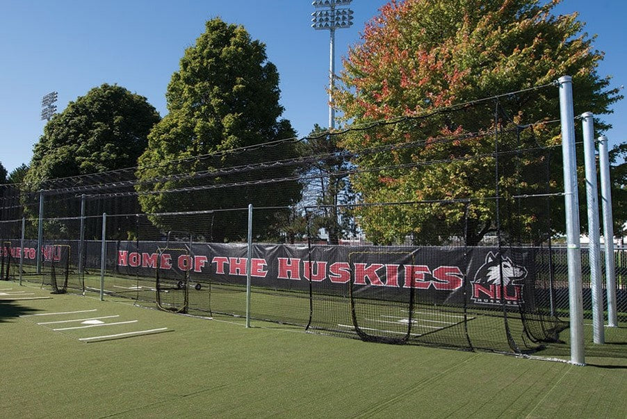 PRO Heavy-Duty Outdoor Batting Cage - Hoistable