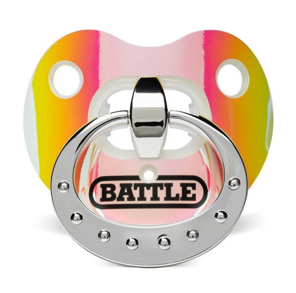 Chrome and Iridescent Binky Oxygen Mouthguards