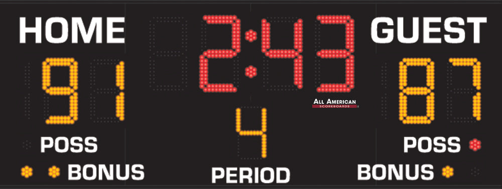 BASKETBALL RADIO SB 3'x8' 9000 SERIES Basic