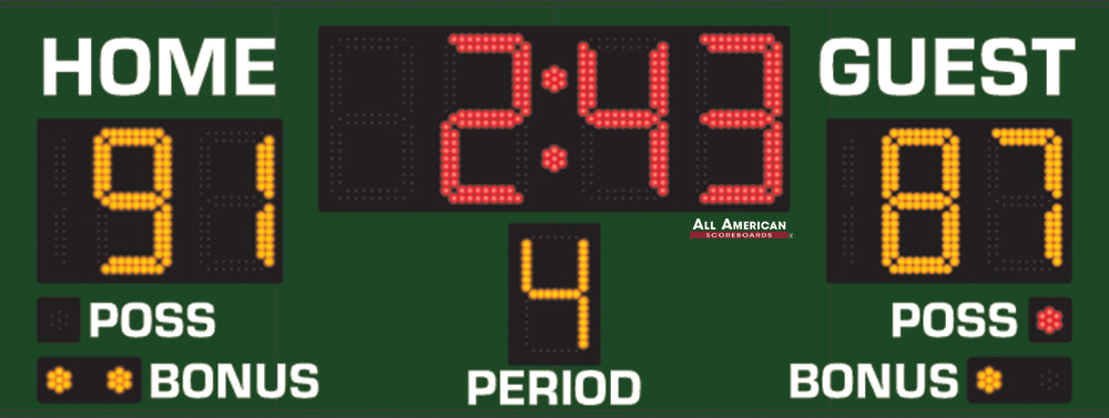 BASKETBALL RADIO SB 3'x8' 9000 SERIES Basic