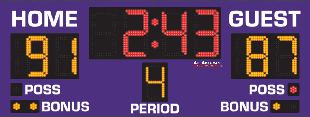 BASKETBALL RADIO SB 3'x8' 9000 SERIES Basic