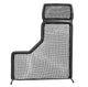 Bullet L Screen with Overhead Protector