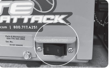 Power Switch with Circuit Breaker - Baseball and Softball Elite, I-Hack, (EB, ES, IHB, IHS)