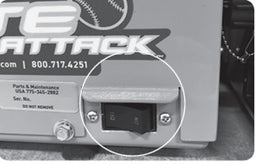 Power Switch with Circuit Breaker - Baseball and Softball Elite, I-Hack, (EB, ES, IHB, IHS)