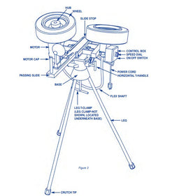 PNEU/ROUE/MOYEU 12" FIELD GEN #6