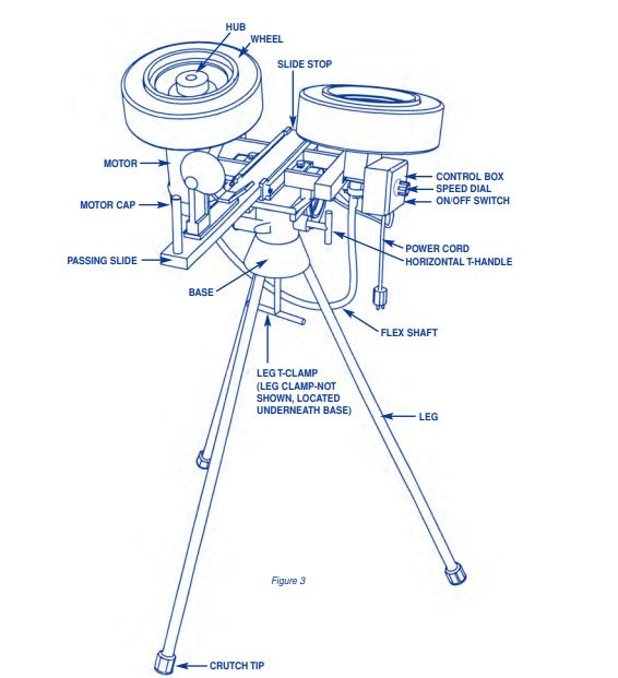 PNEU/ROUE/MOYEU 12" FIELD GEN #6