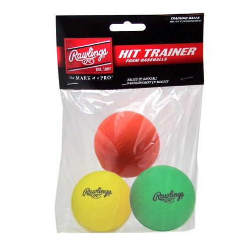 RAWLINGS HIT TRAINER BALLS (3 PK)