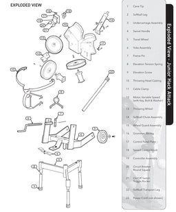 Frame Pin .5” X 3” (JB, JS) - Baseball and Softball Junior Hack