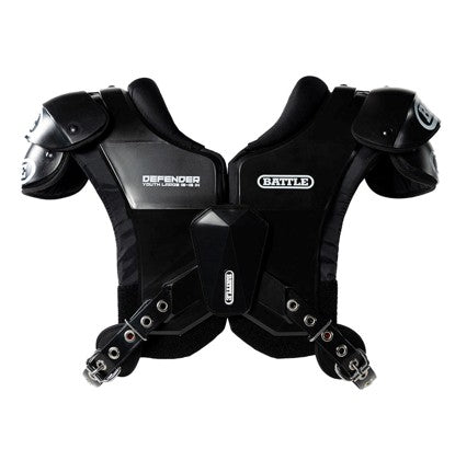 Defender Lightweight Football Shoulder Pads - Youth