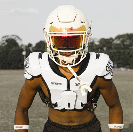 Defender Lightweight Football Shoulder Pads - Youth