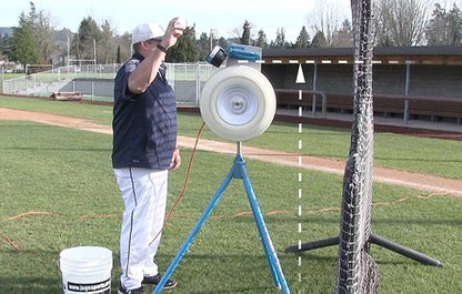 CHANGE UP BASEBALL PITCHING MACHINE #81/10