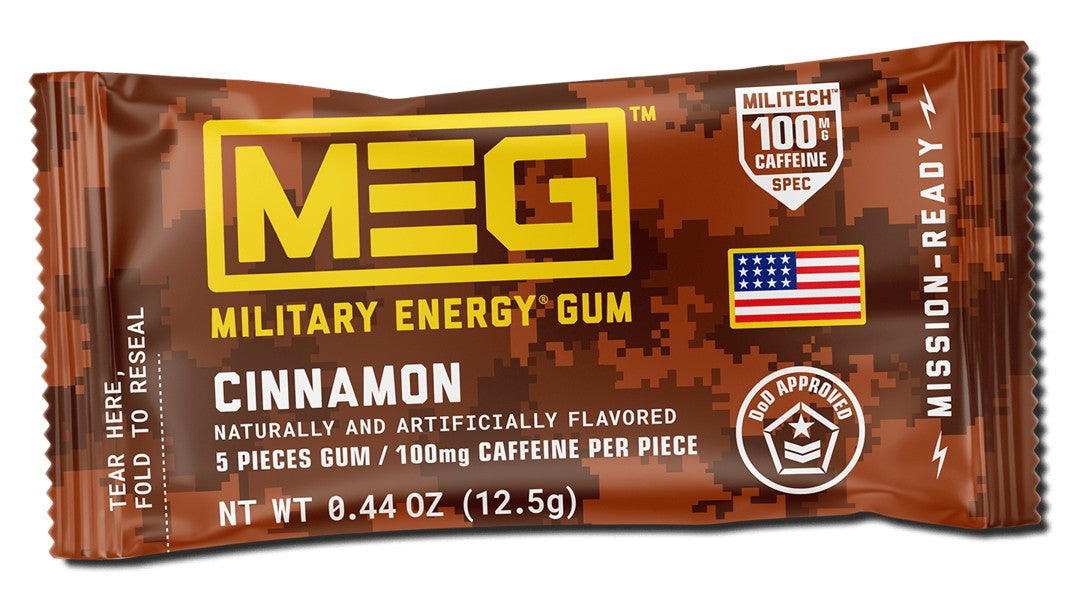 MEG (Military Energy Gum)5-Piece Pouch - 12CT