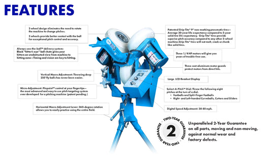 MINI 3 BB PITCHING MACHINE