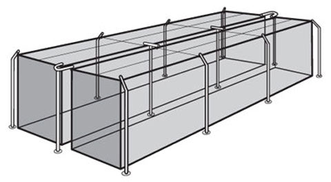 Beacon TUFF-Frame Modular Outdoor Batting Cage