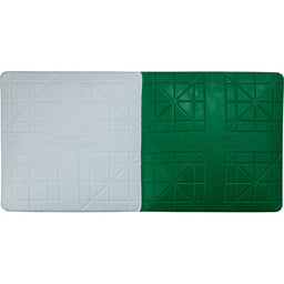 Jack Corbett 15-Inch Hollywood Double First Base, Green/White