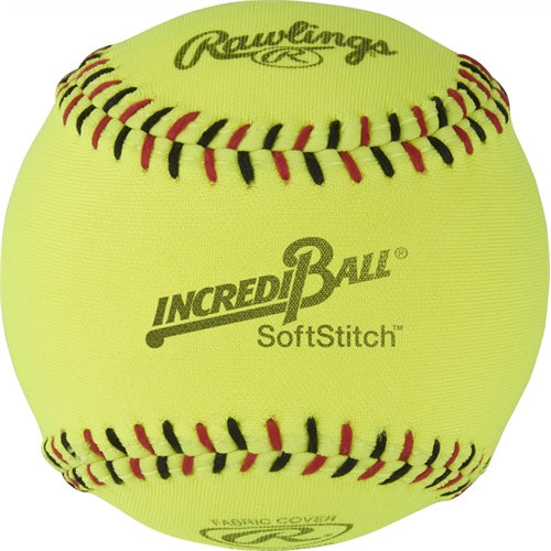 Rawlings Incredi-Ball White Softstitch Baseballs and Softballs - dz.