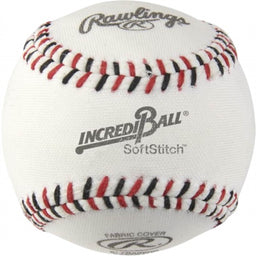 Rawlings Incredi-Ball 9-Inch White Softstitch Baseballs - dz.