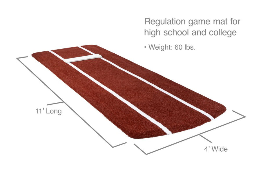 Tapis de jeu à pointes Pro avec lignes/voies 
