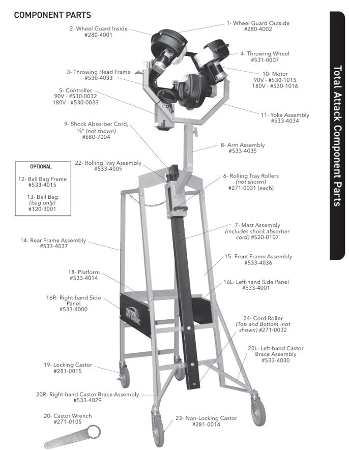 Volleyball Attack Arm Assy (AV)