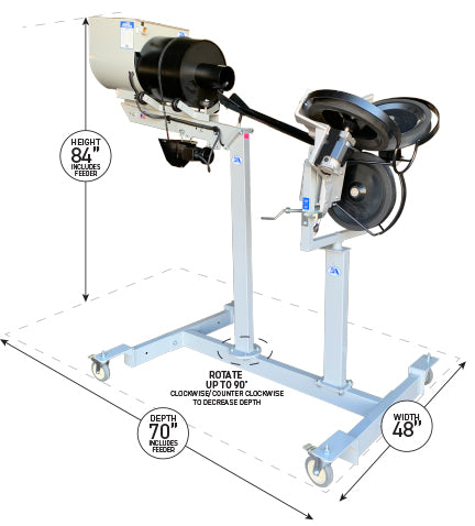 Baseball Feeder Pedestal (THB, TJB)